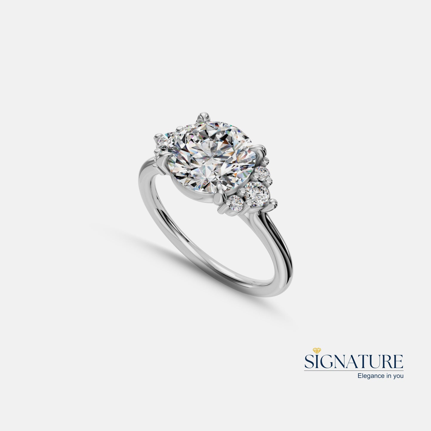 Diamond Embrace Signature Ring