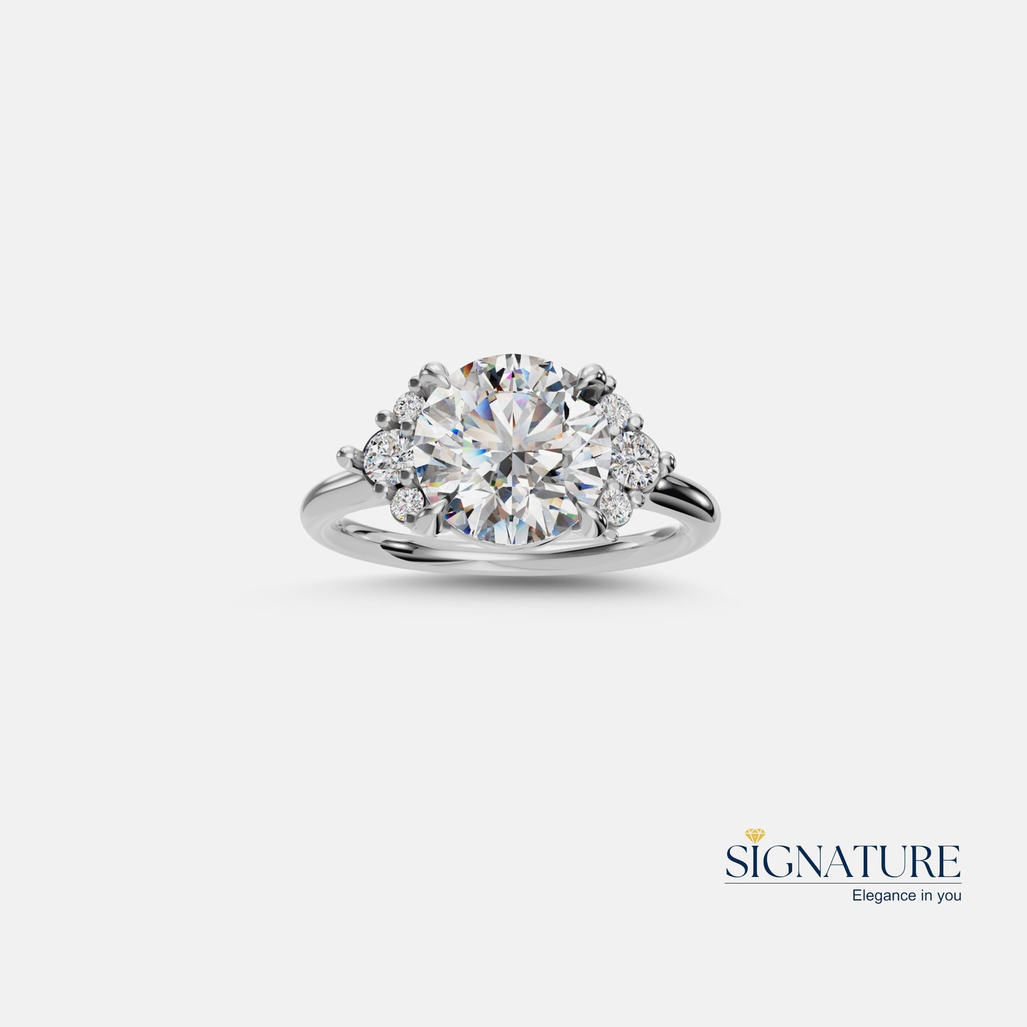 Diamond Embrace Signature Ring