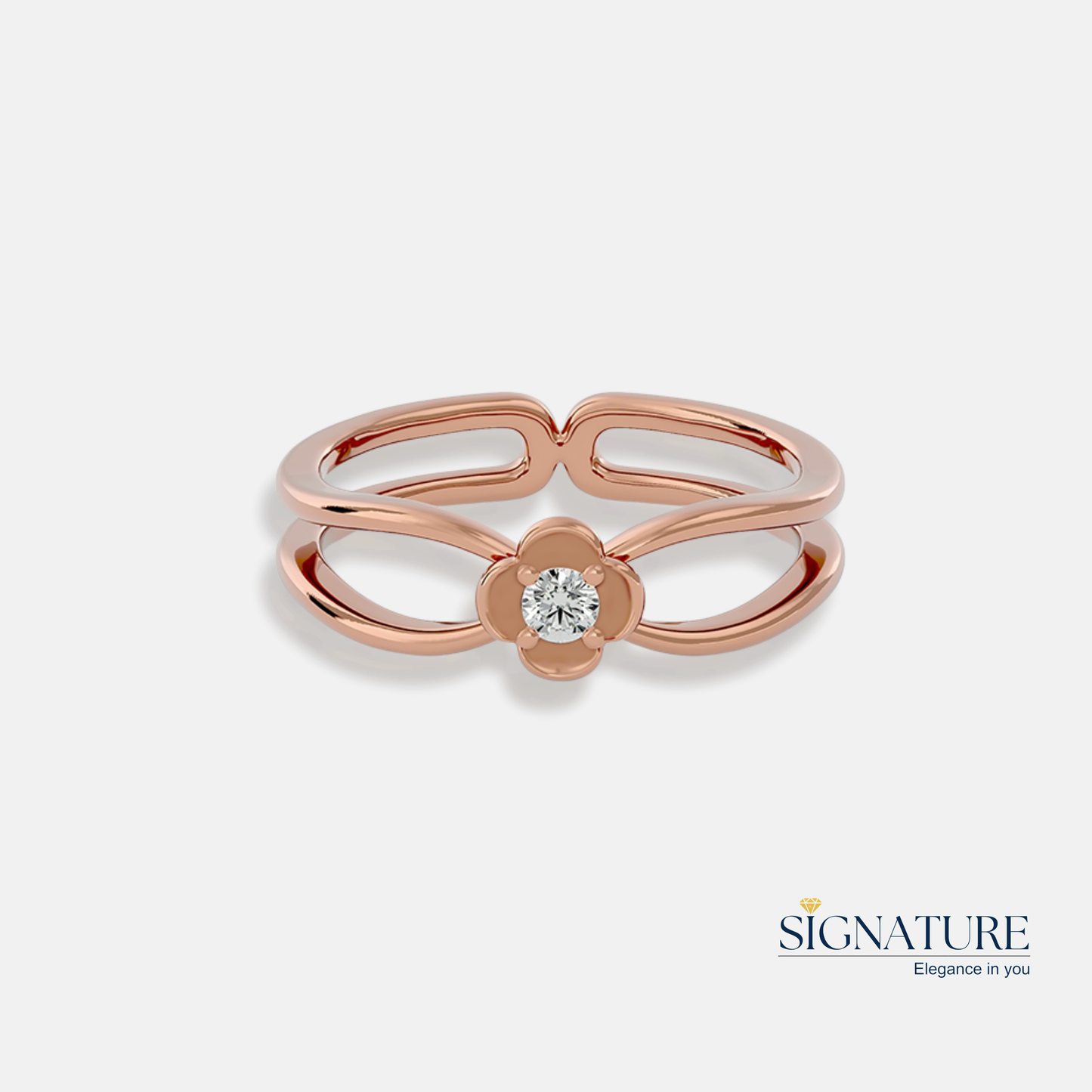 Single Diamond Ring