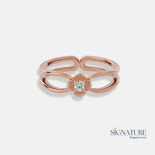 Single Diamond Ring