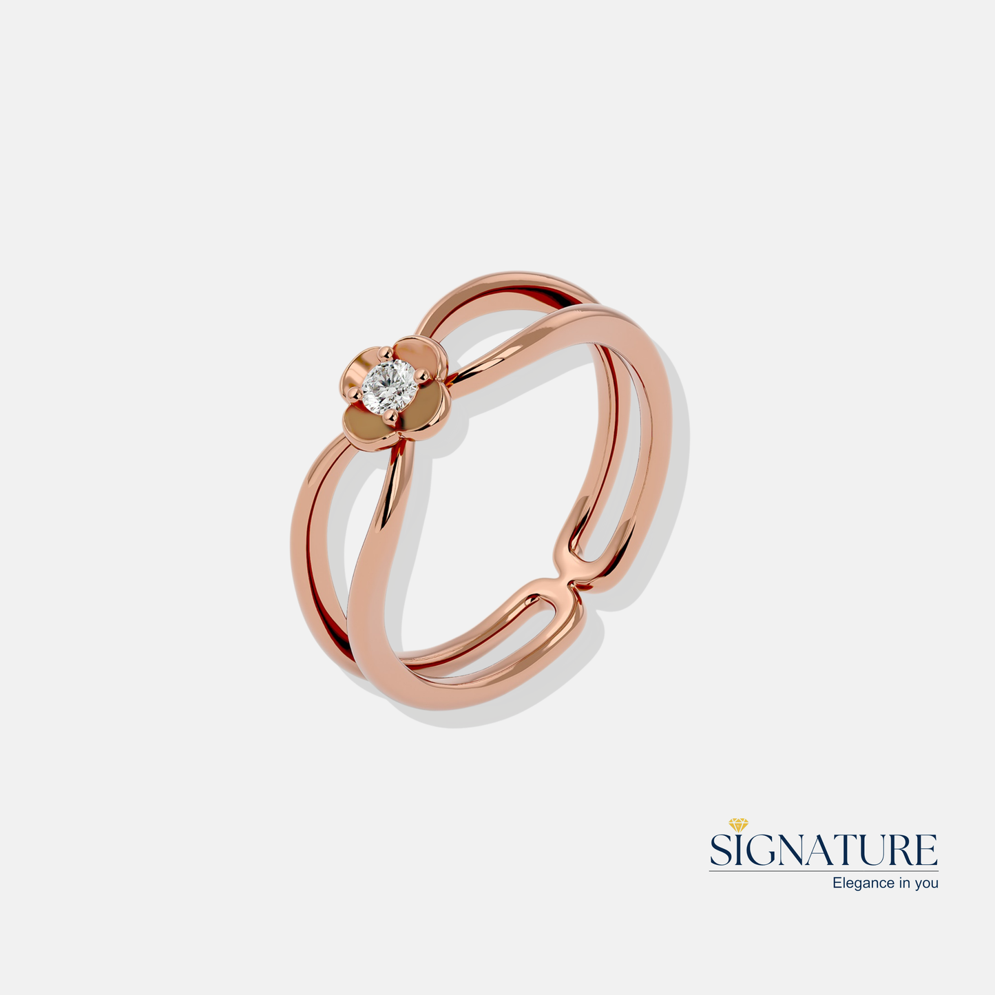 Single Diamond Ring