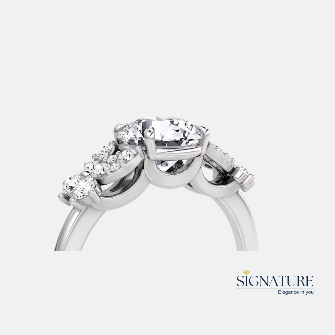 Signature Round Brilliant Ring