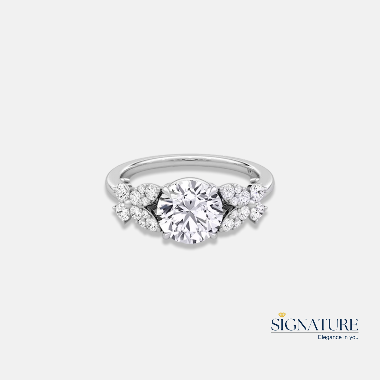 Signature Round Brilliant Ring