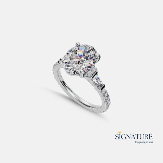 Signature Starlight Halo Ring