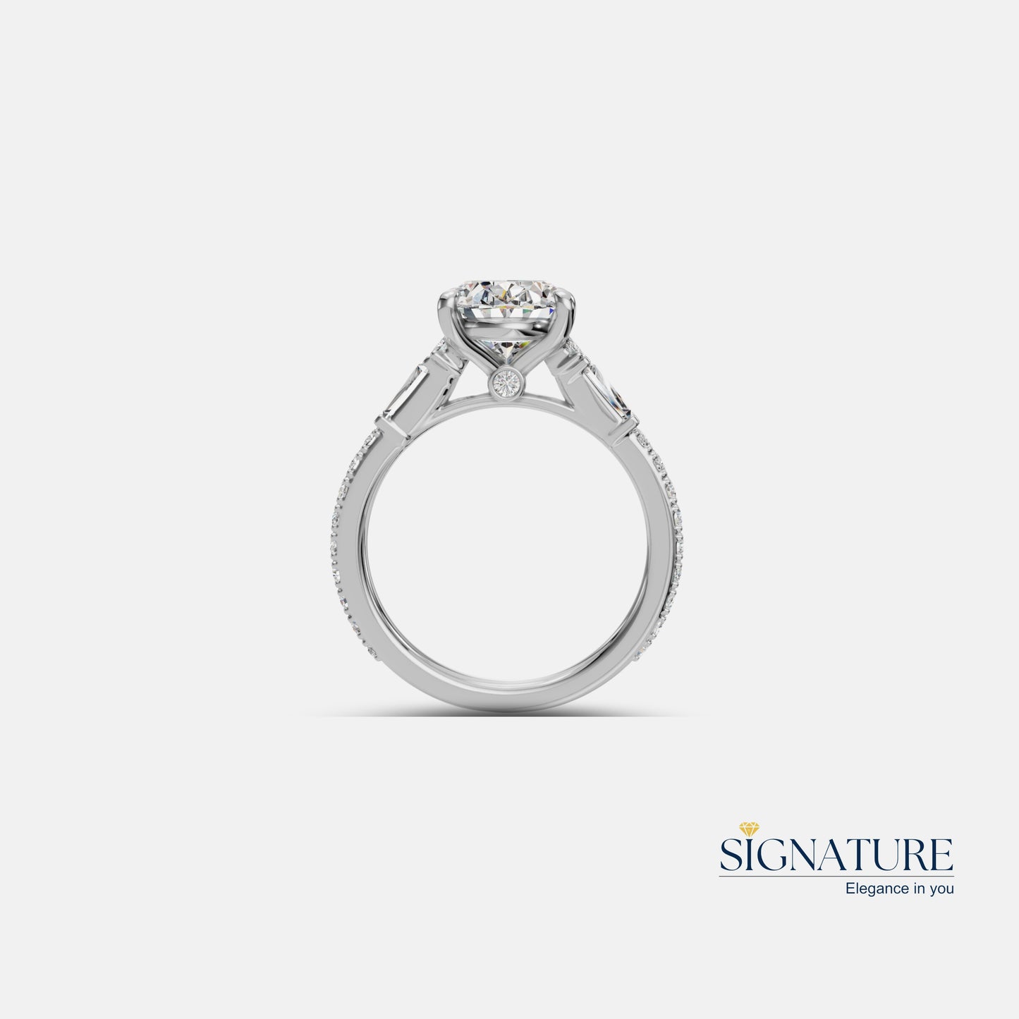 Signature Starlight Halo Ring