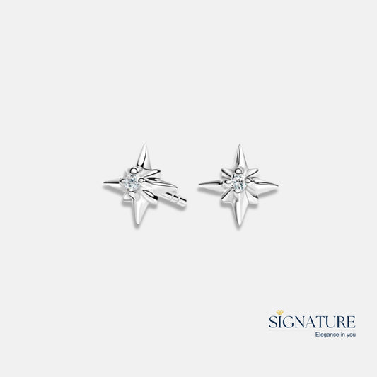 Star Diamond Earrings