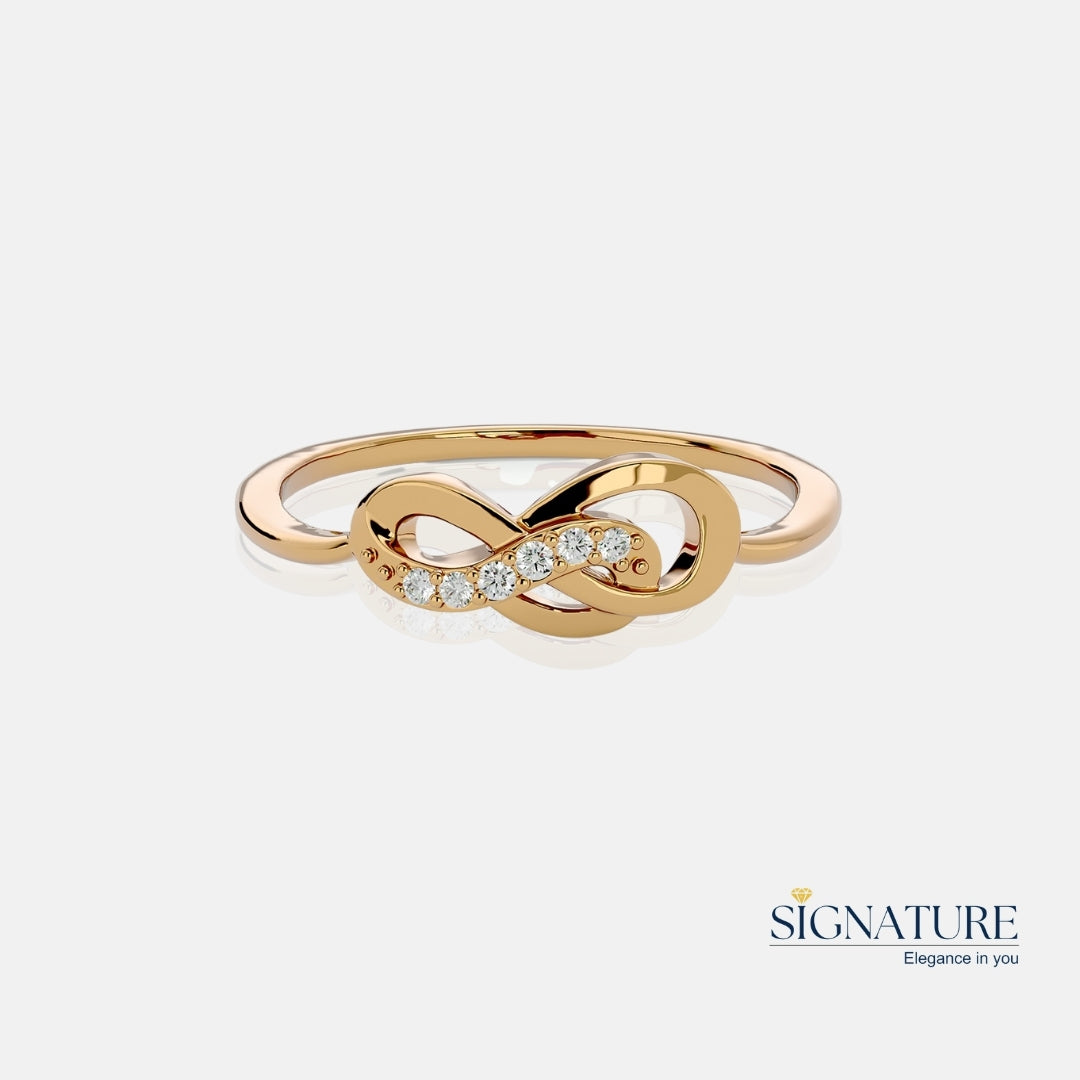 Bounded Elegant Gold Ring